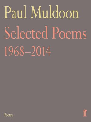 cover image of Selected Poems 1968–2014